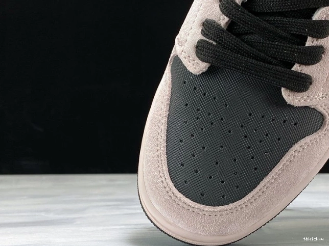 Reps TBkick Jordan Iridescent Air (W) BQ6472-602 Dirty Powder Mid 1 0711